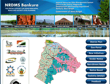 Tablet Screenshot of nrdmsbankura.org